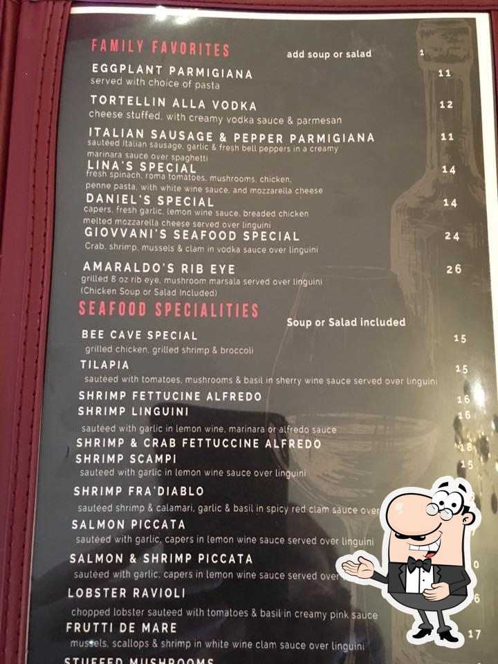 Giovanni’s Italian Restaurant Austin TX