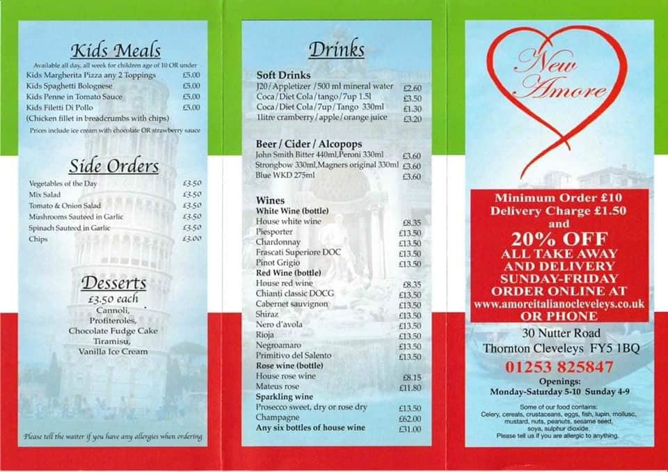 Pizza & Pasta Cleveleys