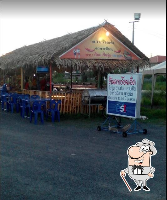 ร้านลาบร้อยเอ็ด คลองสี่