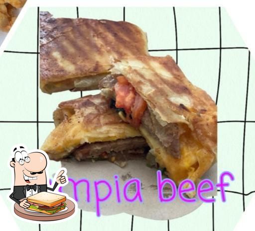 Lumpia Beef Burger