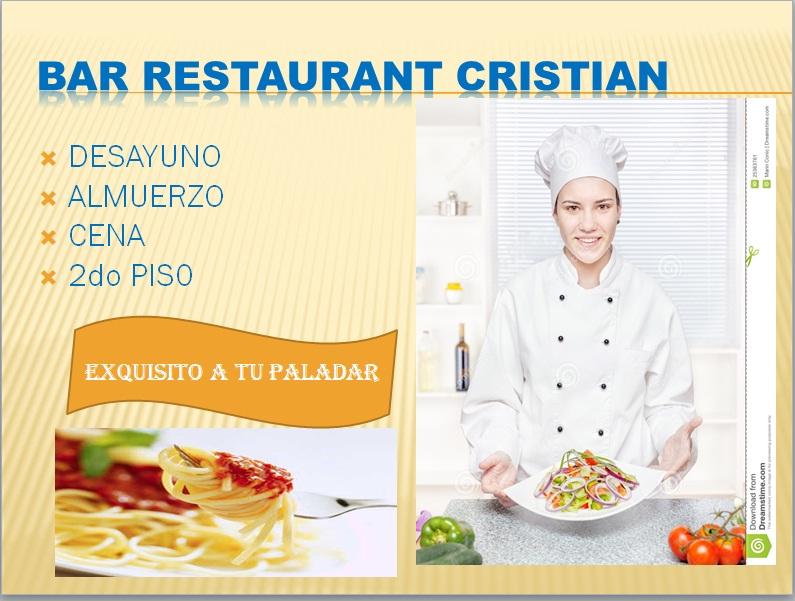 Restaurante cristian""