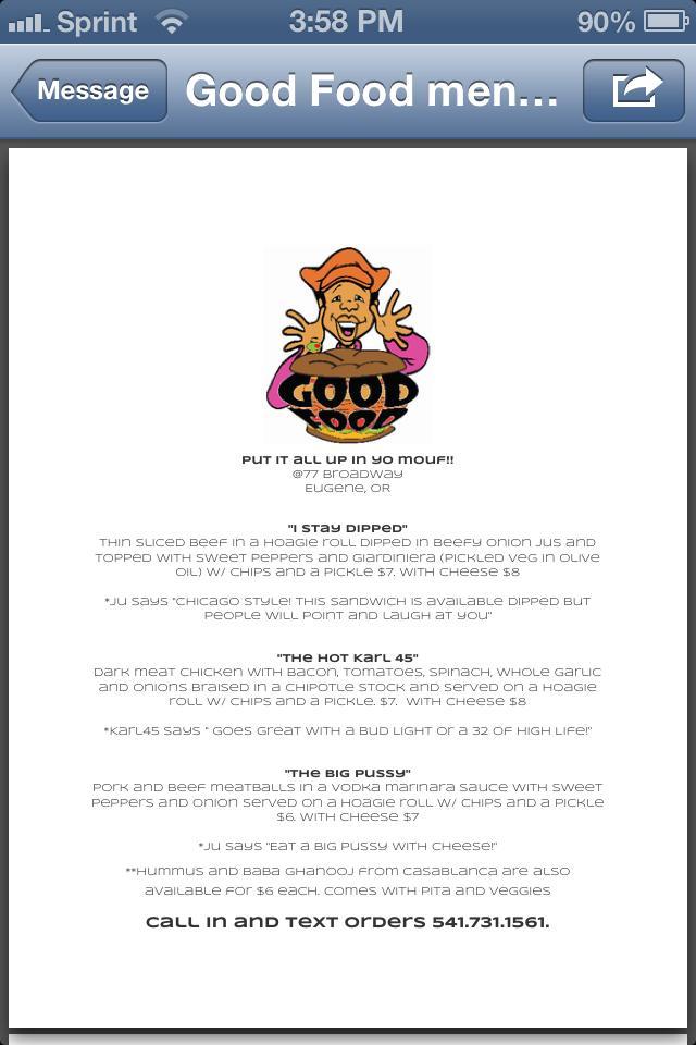 Good Food,LLC
