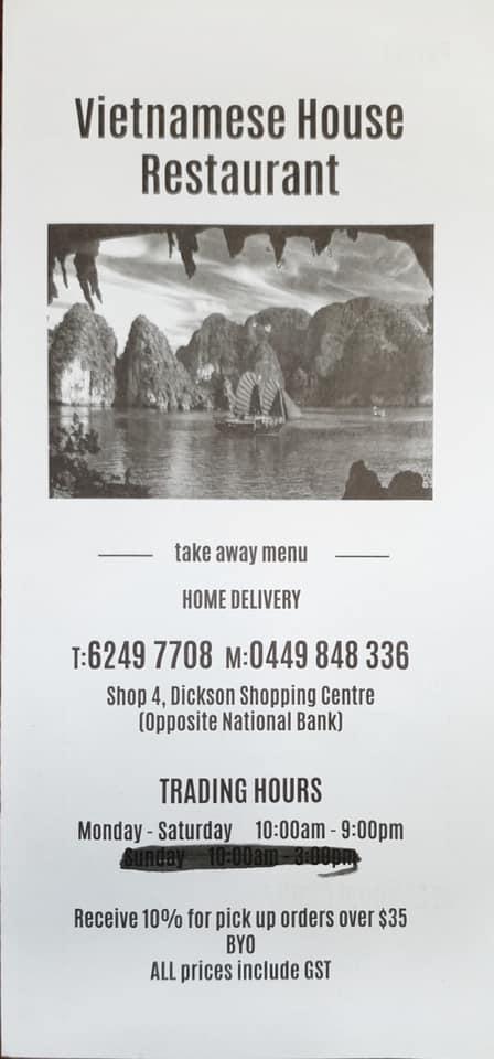 Vietnamese House Dickson Canberra ACT