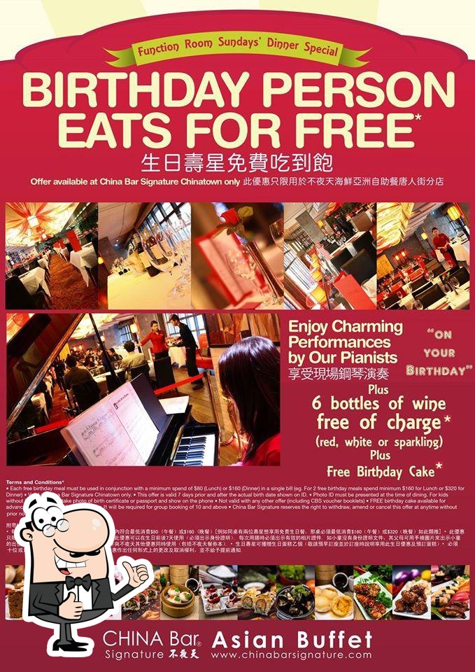 China Bar Signature Asian Seafood Buffet Pacific Epping