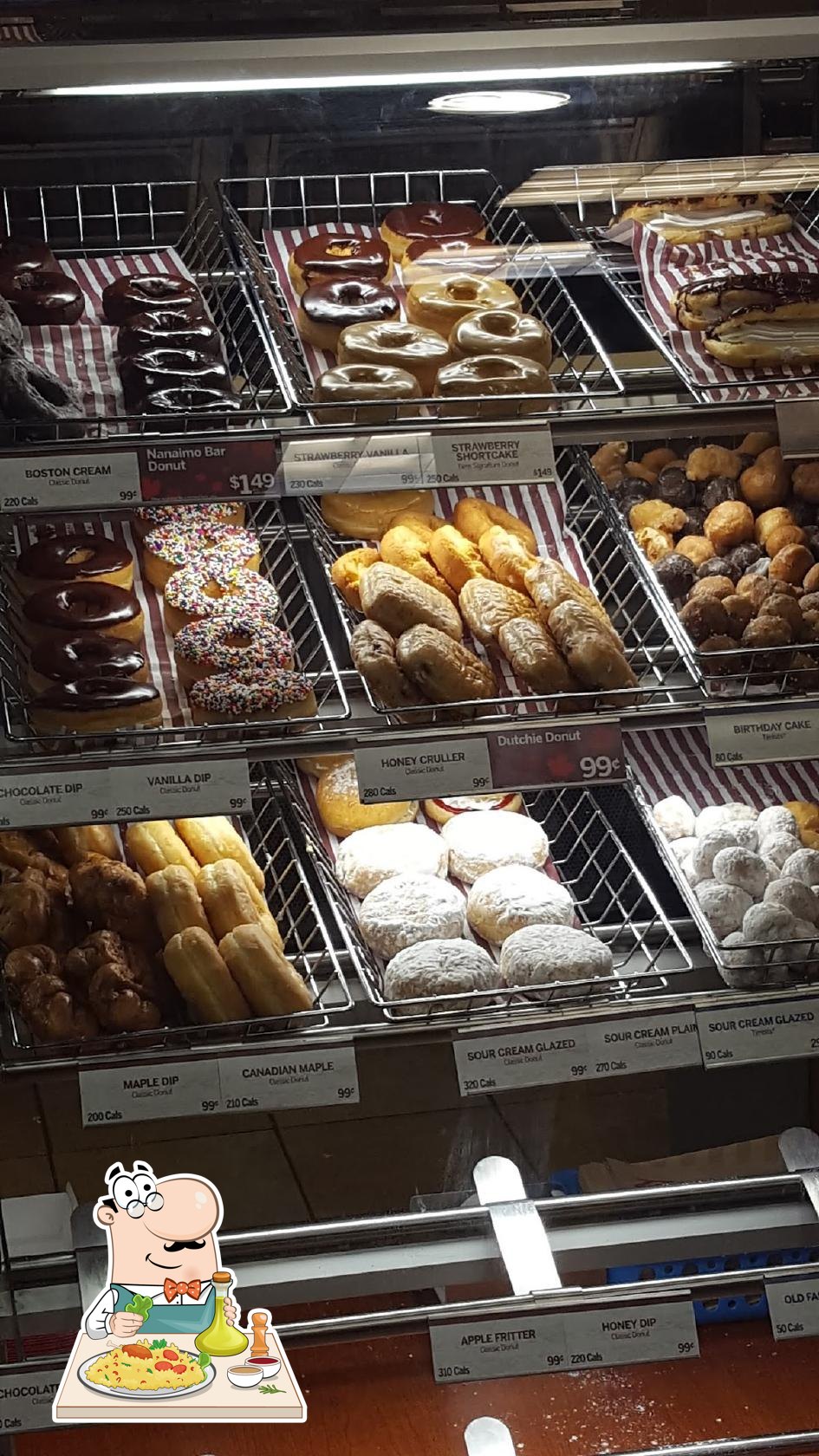 Блюда в "Tim Hortons"