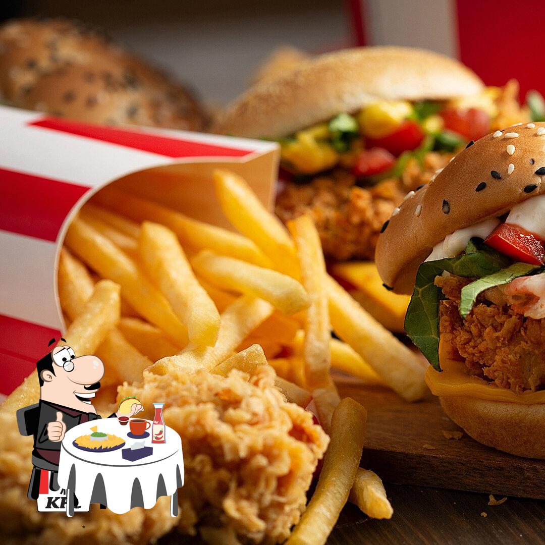 Побалуйте себя гамбургером в "KFC Аўто".