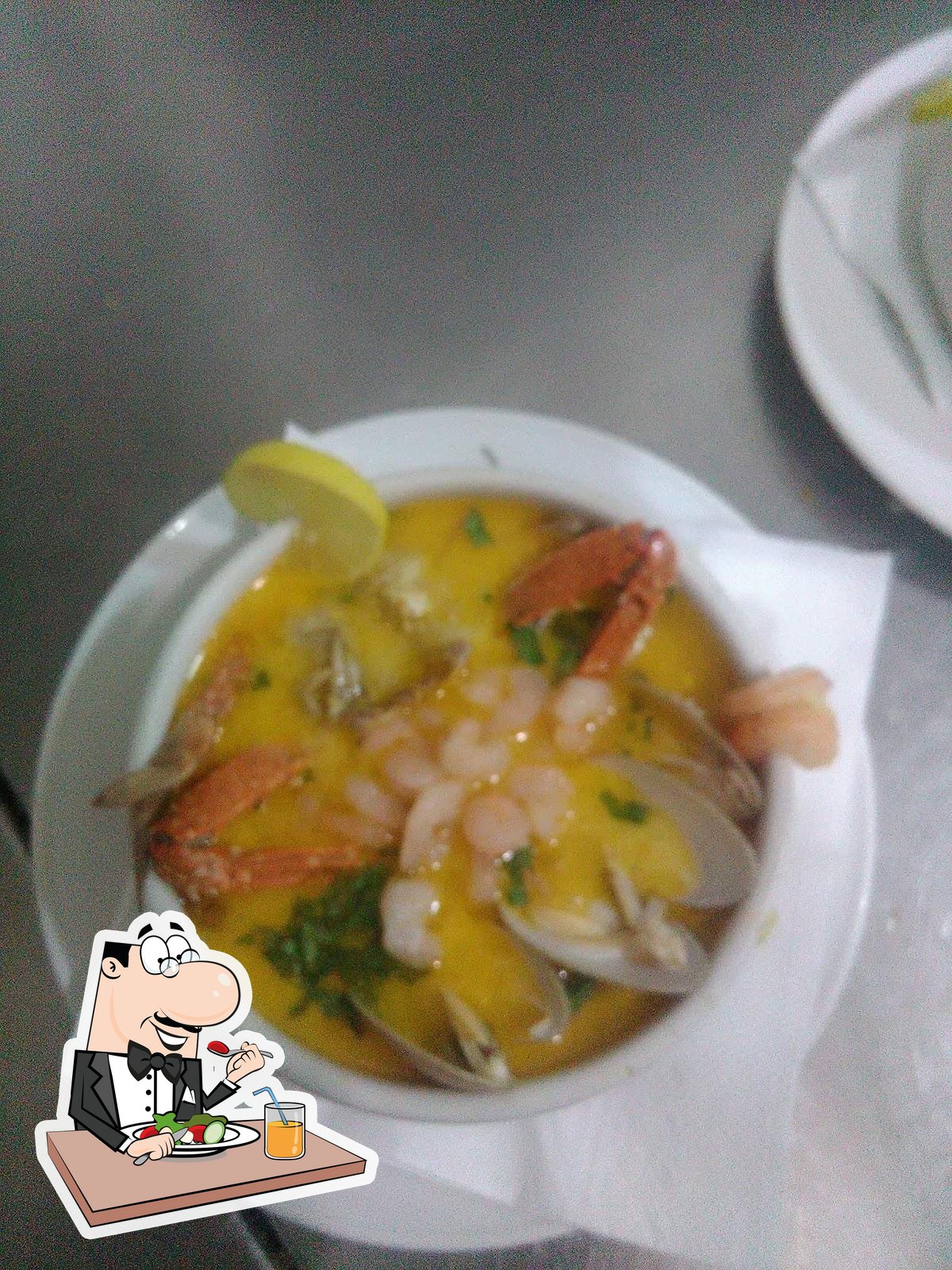 Еда в "Hefny fish Restaurant مطعم حفني للمأكولات البحرية"
