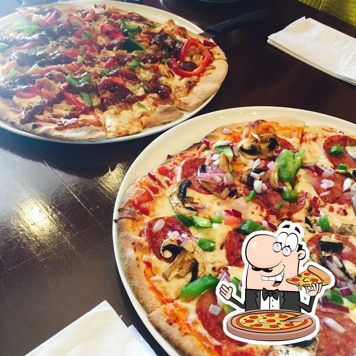 Пицца - самое любимое  фаст-фуд блюдо в мире.