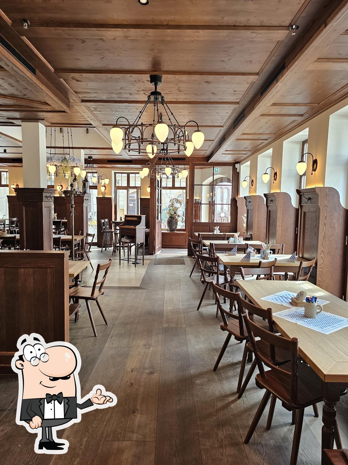 Интерьер "Augustiner an der Frauenkirche Restaurant".