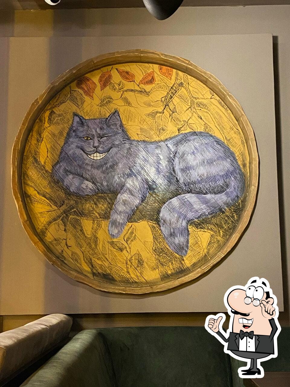 Интерьер "Корова на бочке".
