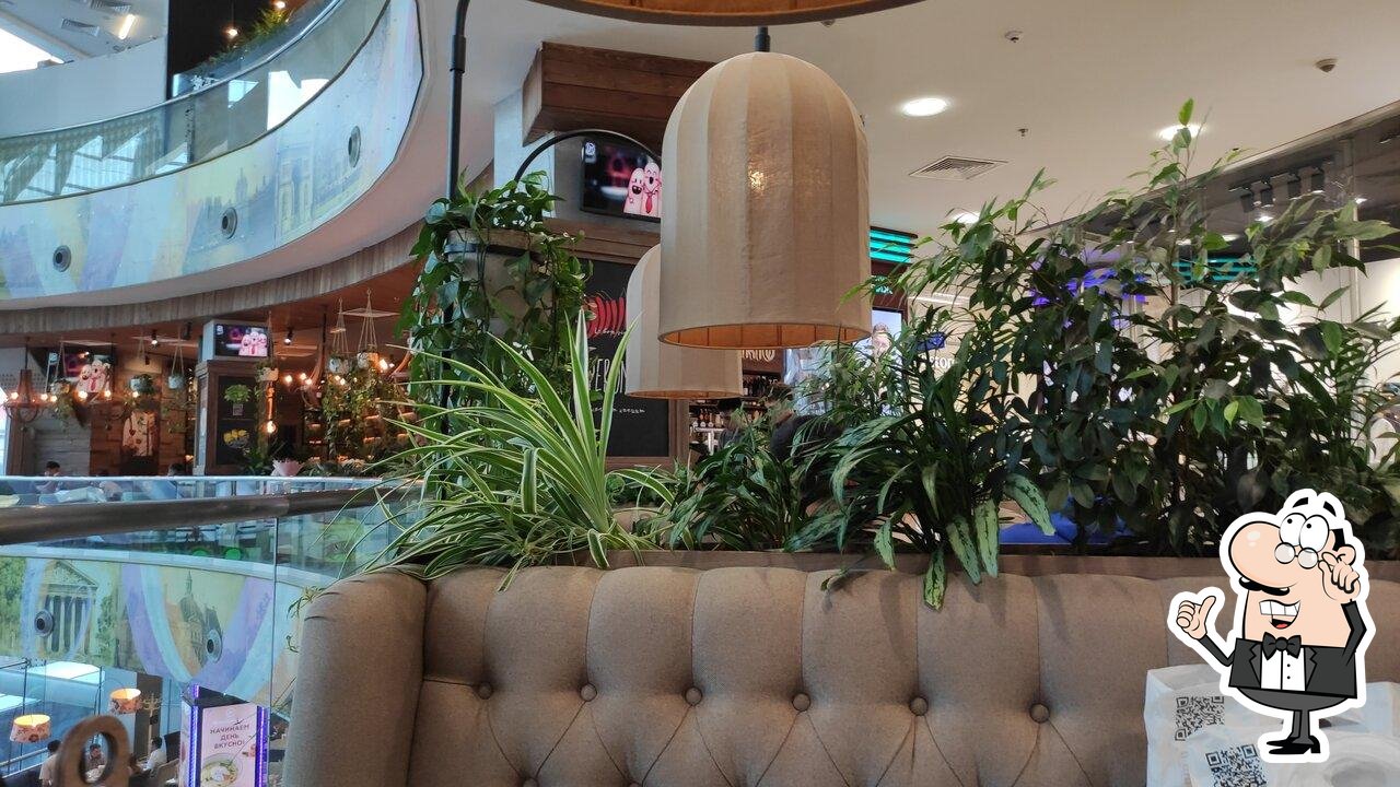 Интерьер "Osteria Mario".