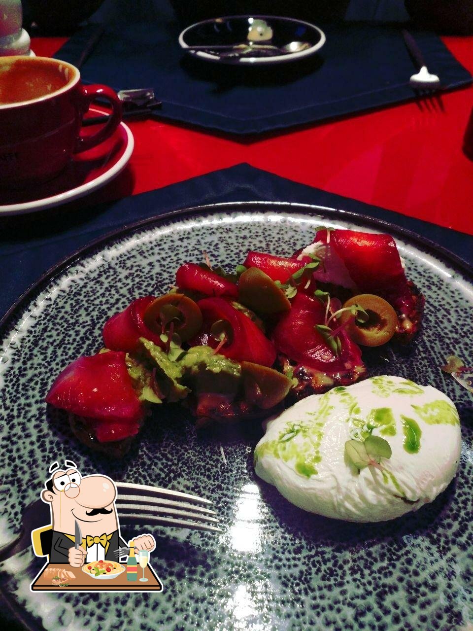 Блюда в "Acaffe lounge"
