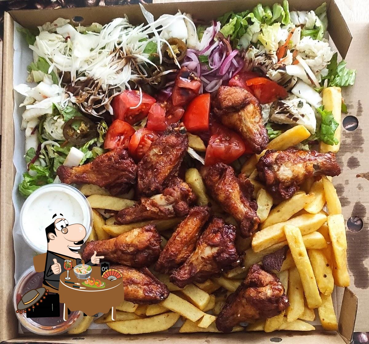 Еда в "Befrites EKSI"