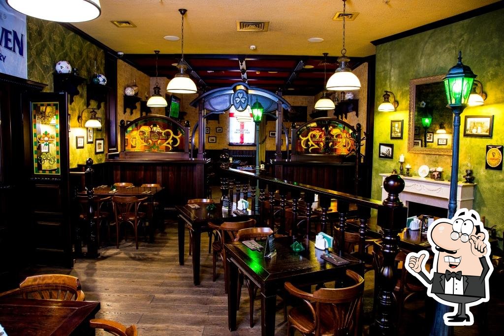Посмотрите на внутренний интерьер "Patrik Pub".
