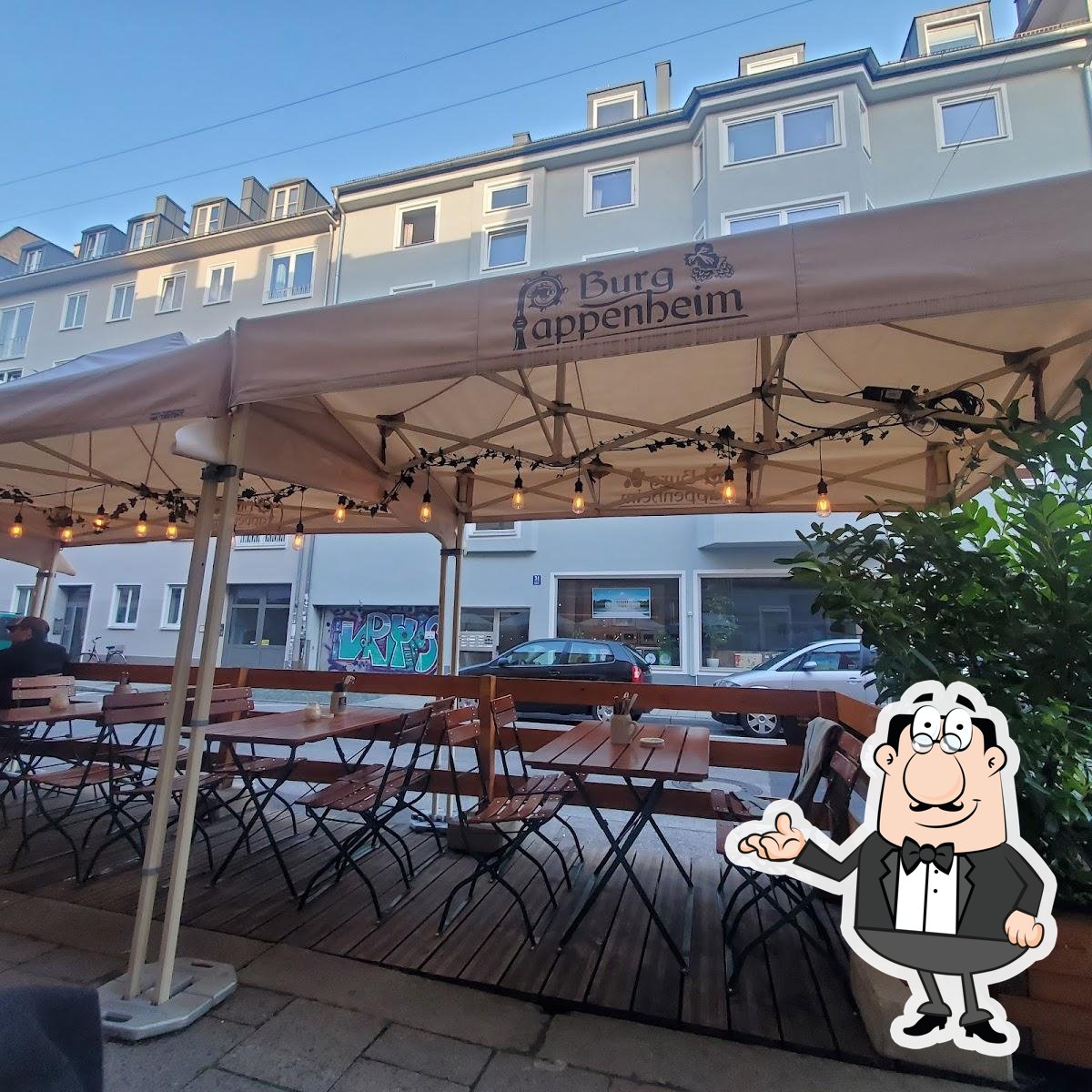 Интерьер "Gaststätte Burg Pappenheim".