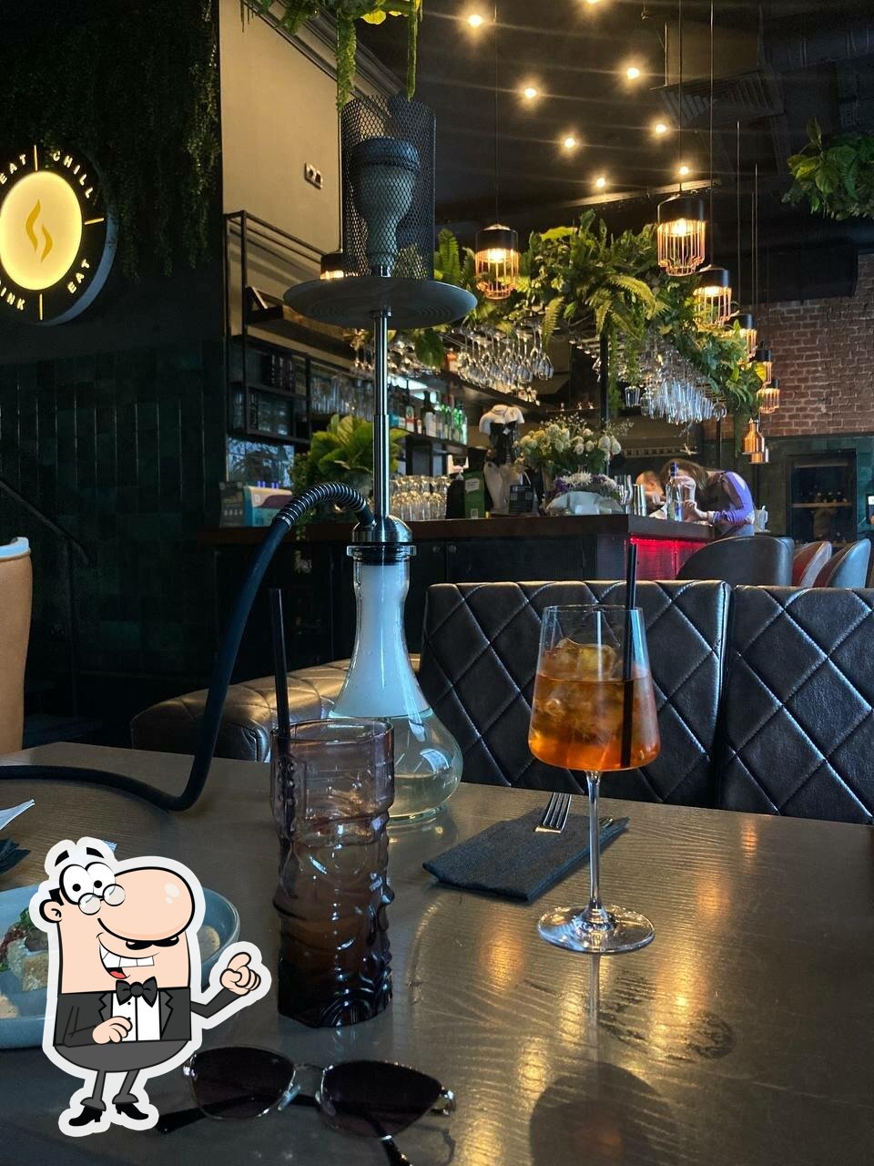 Интерьер "Стим Lounge".