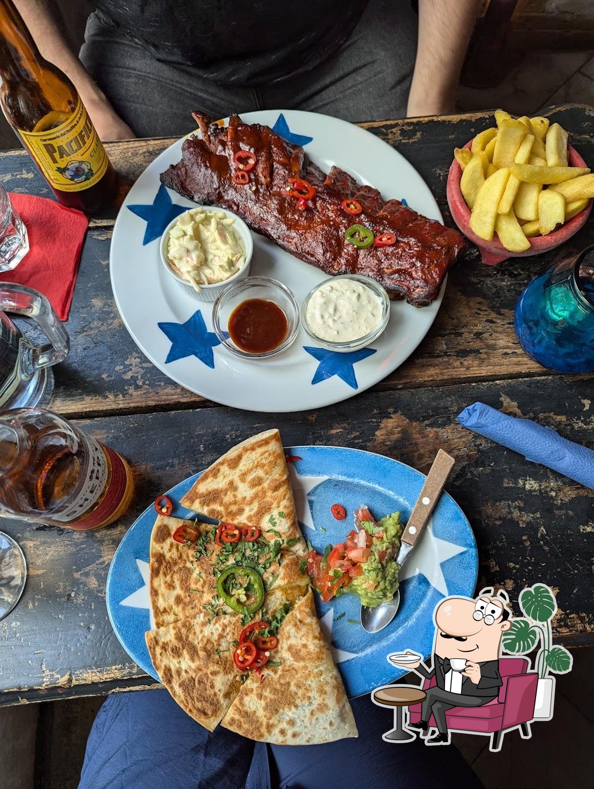 Интерьер "Cantina Texas".