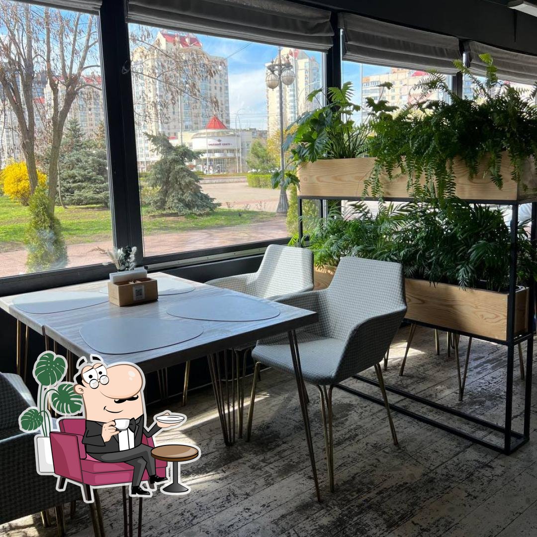 Интерьер "Prynada Ukrainian Cafe".