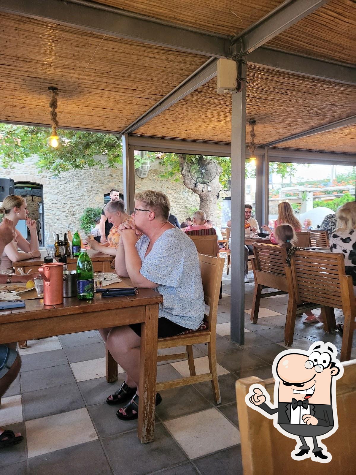 Посмотрите на внутренний интерьер "Kanelis Cretan Restaurant".
