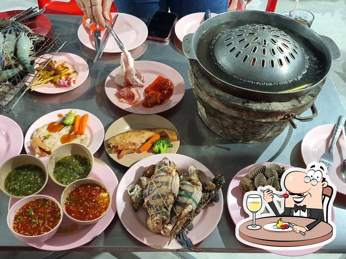 Еда в "Apa Talay Pao & BBQ Buffet Jomtien"