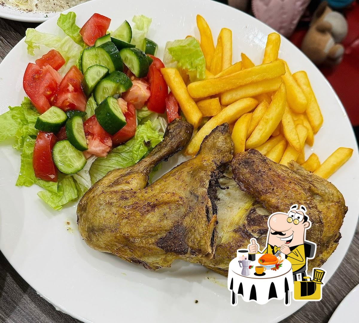 Еда в "Villa Cedars lebanese International Food halal"