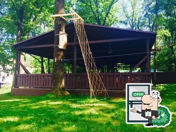 Наслаждайтесь свежим воздухом и пейзажем, открывающемся из "Patio".