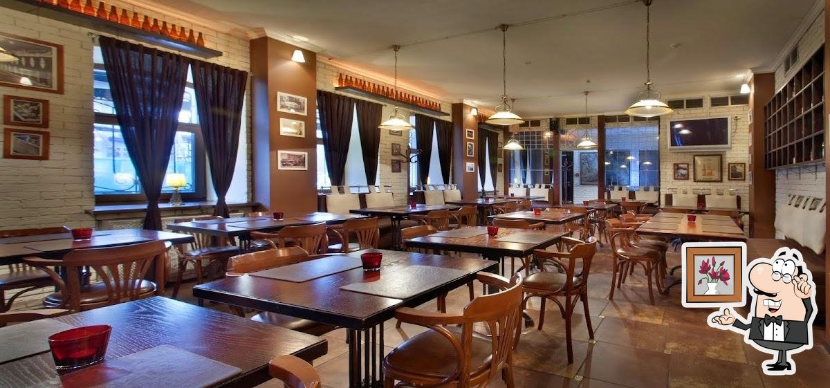 Интерьер "Brasserie Lambic".