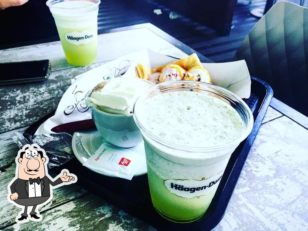 Забронируйте столик в "Häagen-Dazs".