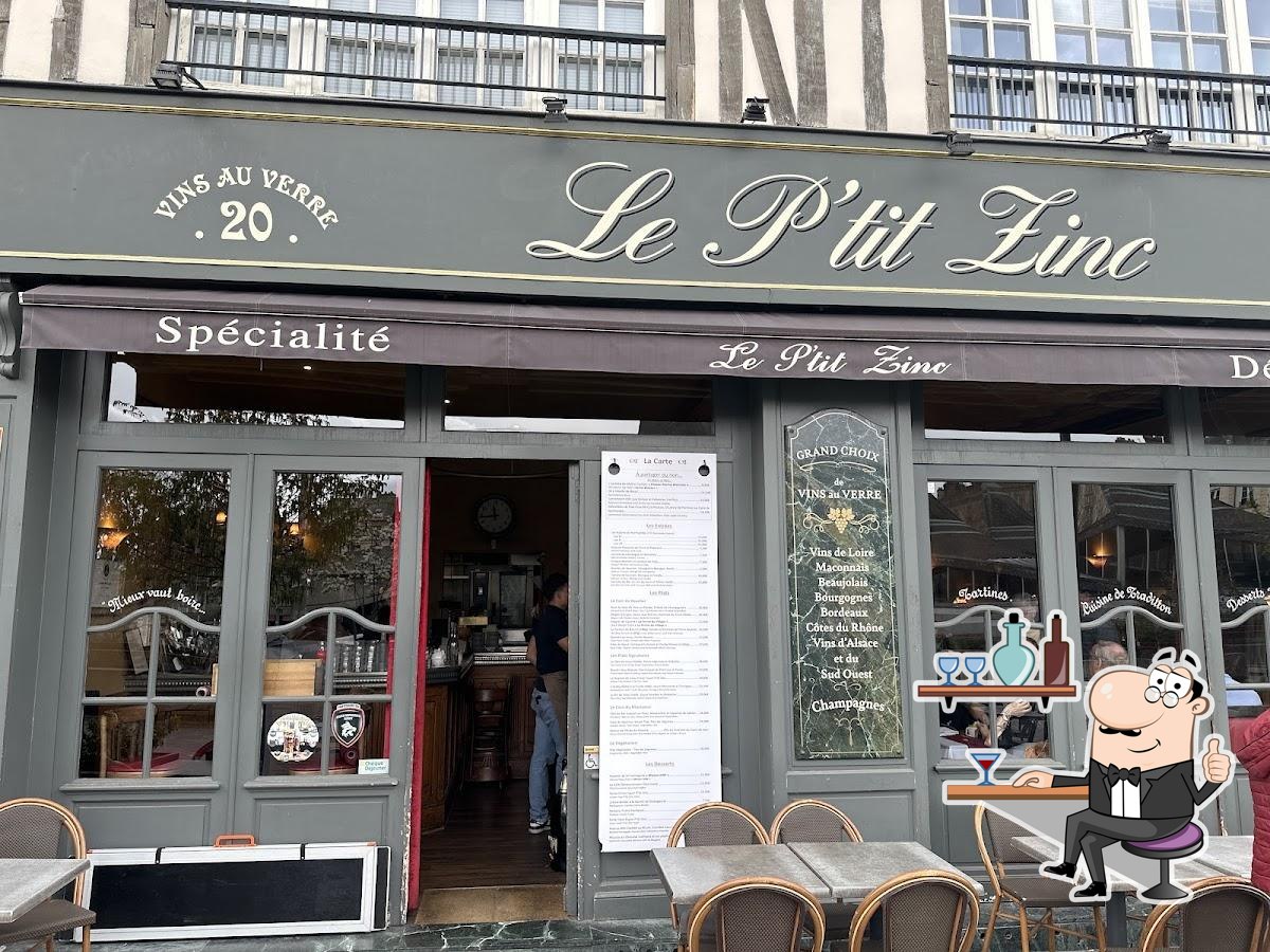 Забронируйте столик в "Le P'tit Zinc".