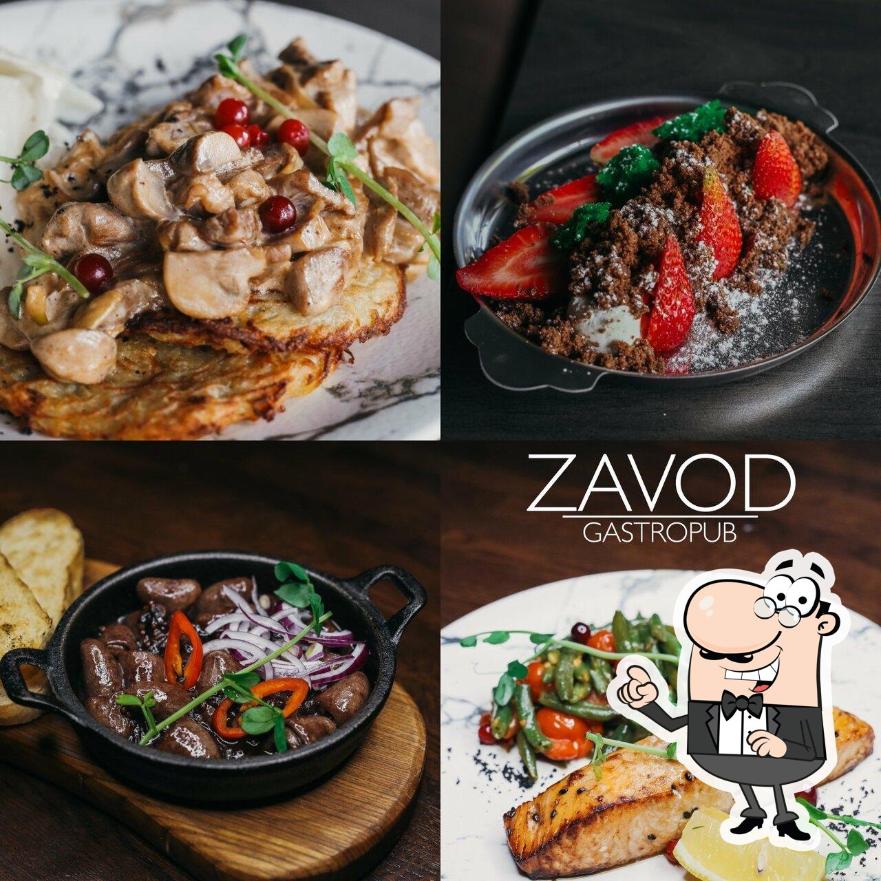 Посмотрите на внутренний интерьер "Zavod Гастропаб".