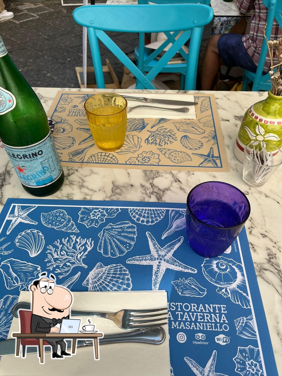 Забронируйте столик в "Taverna Masaniello".