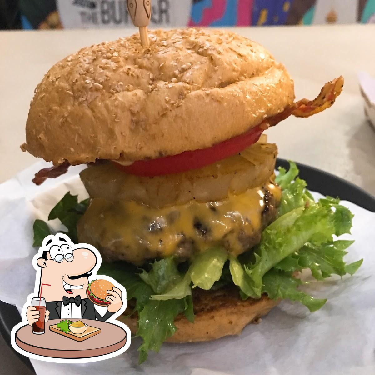 "Paper Butter and the Burger"  предоставляет  широкий ассортимент  вариантов для любителей гамбургеров.