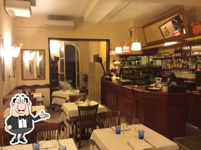 Посмотрите на внутренний интерьер "Ristorante Oberdan da Mario".