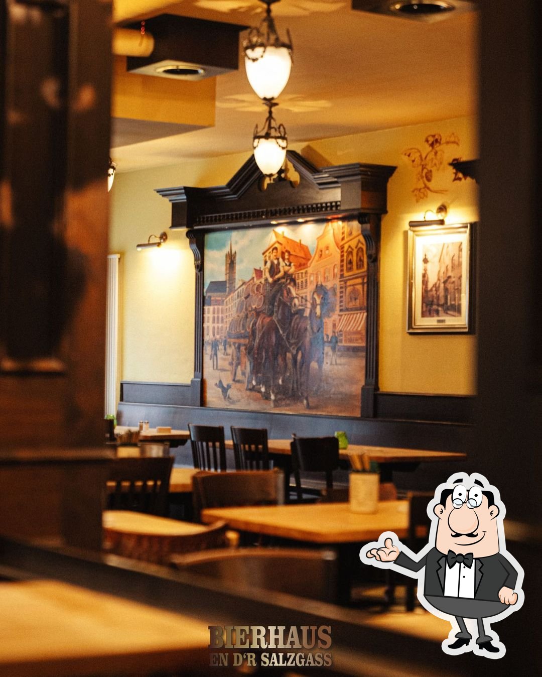 Интерьер "Bierhaus en d'r Salzgass".