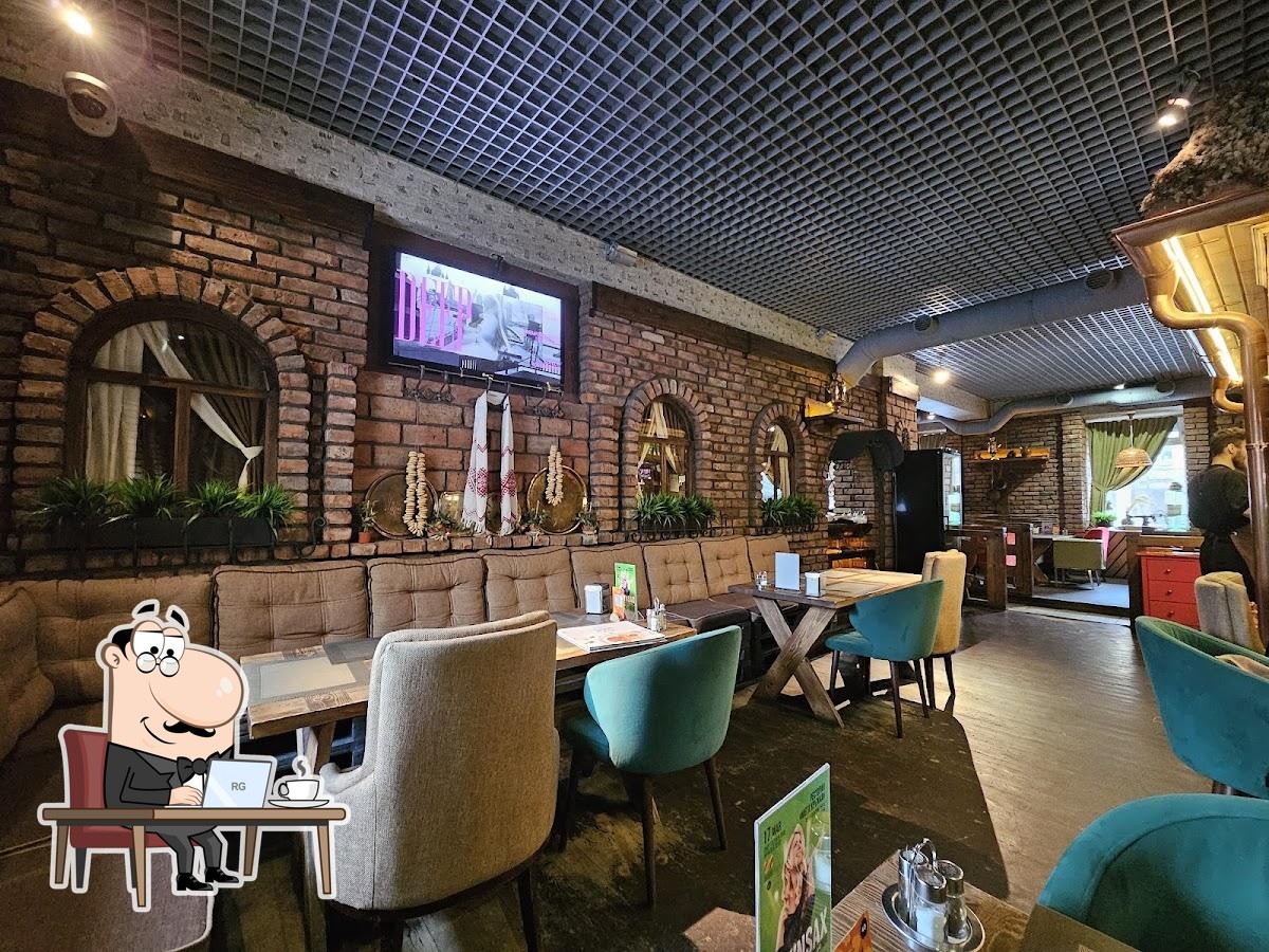 Посмотрите на внутренний интерьер "Кружка".