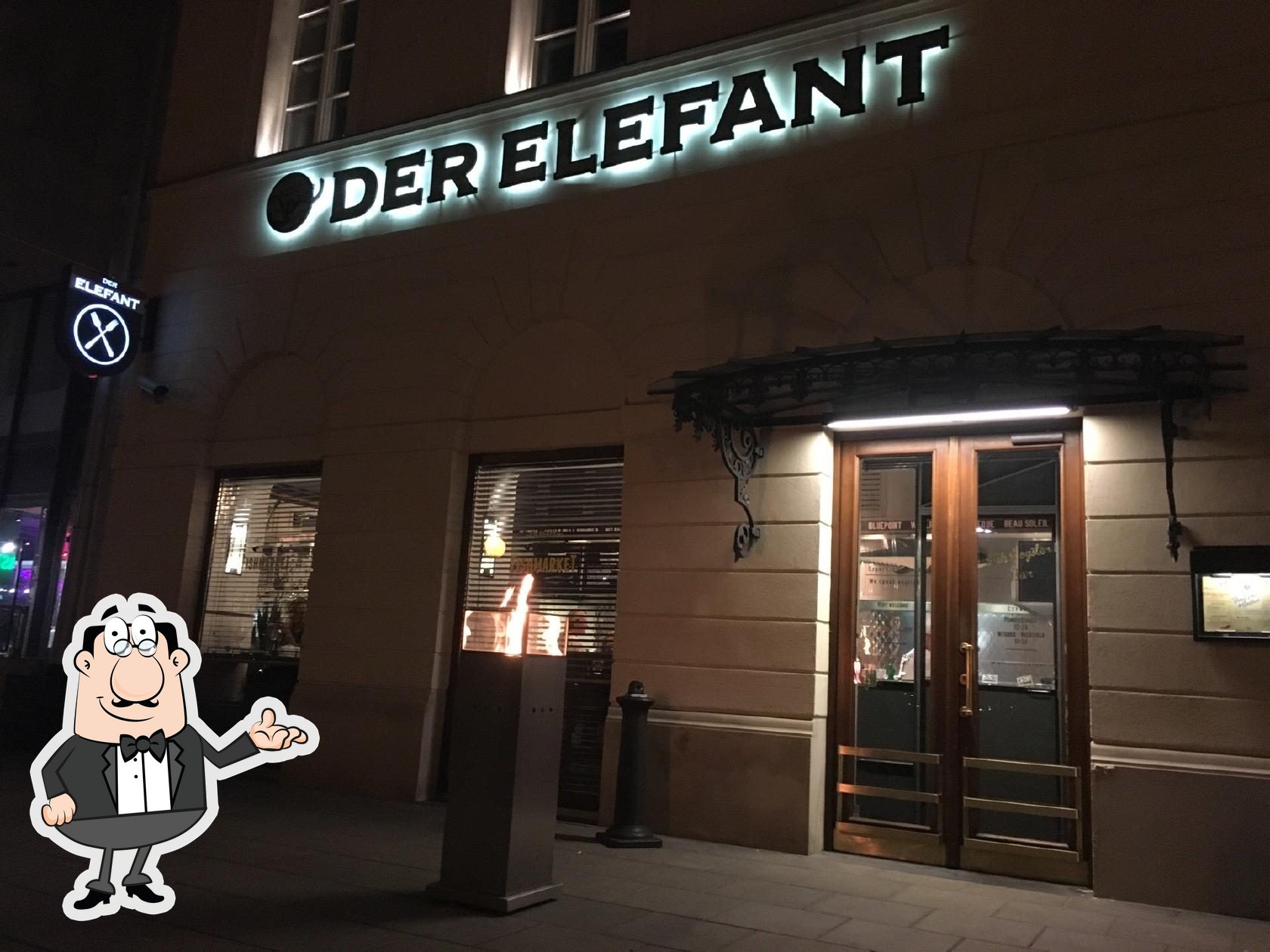 Забронируйте столик в "Der Elefant".
