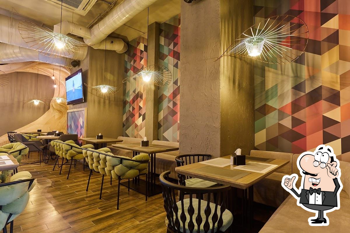 Интерьер "Terra pizza".
