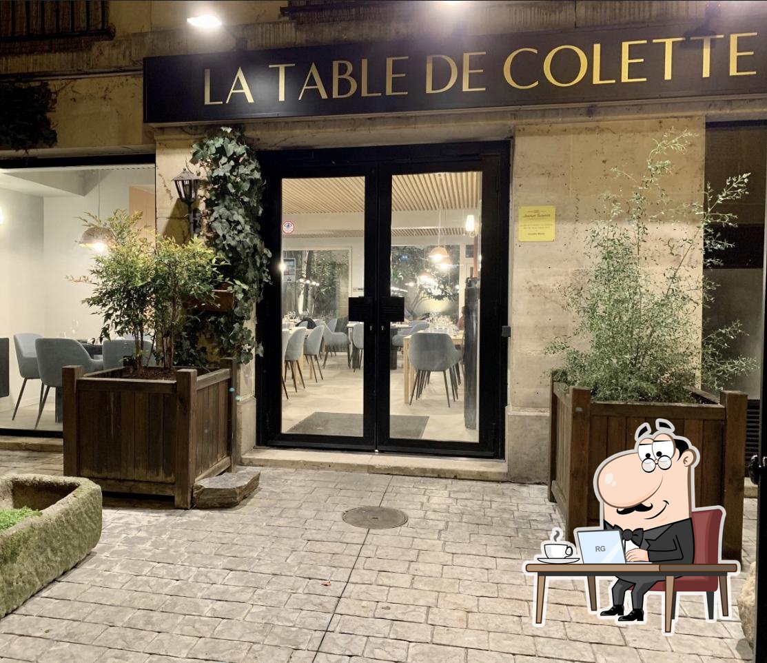 Интерьер "La Table de Colette".