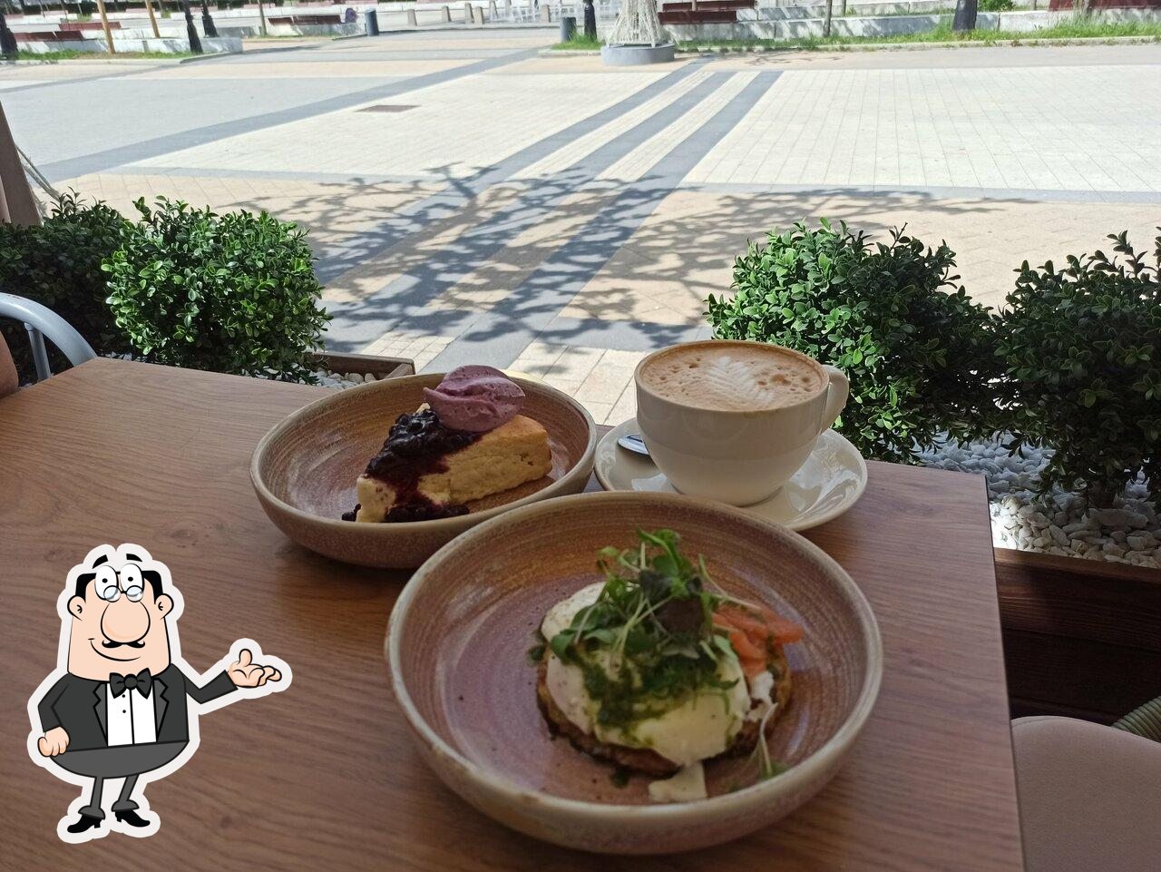 Интерьер "Brunch Time".