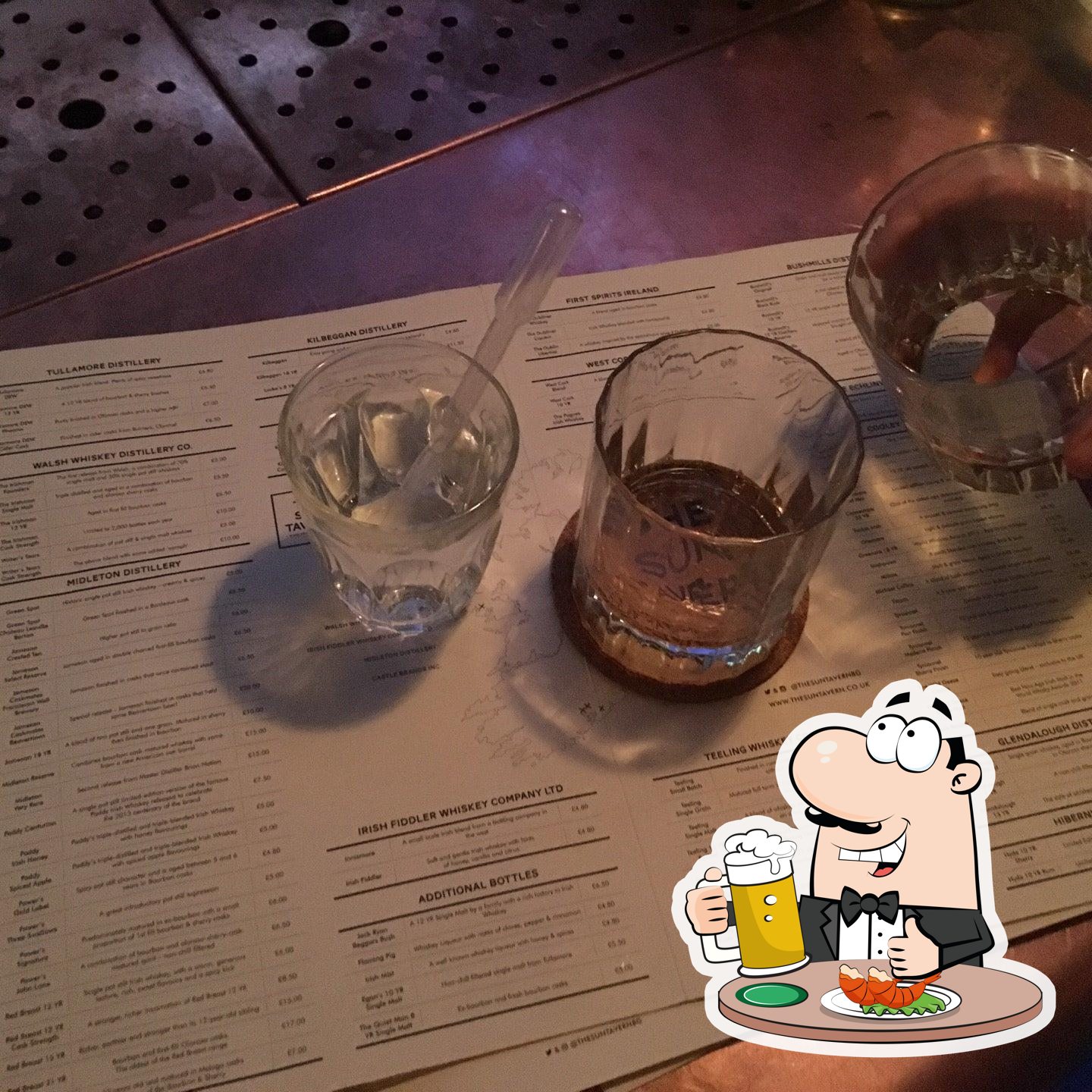 "The Sun Tavern" предлагает широкий выбор сортов пива.