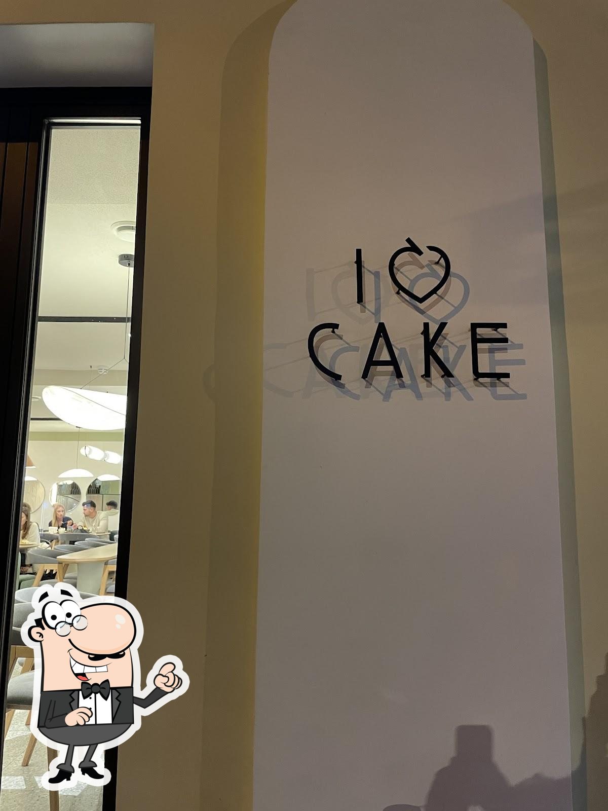 Забронируйте столик в "I Love Cake".