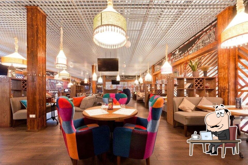 Посмотрите на внутренний интерьер "Тимьян".