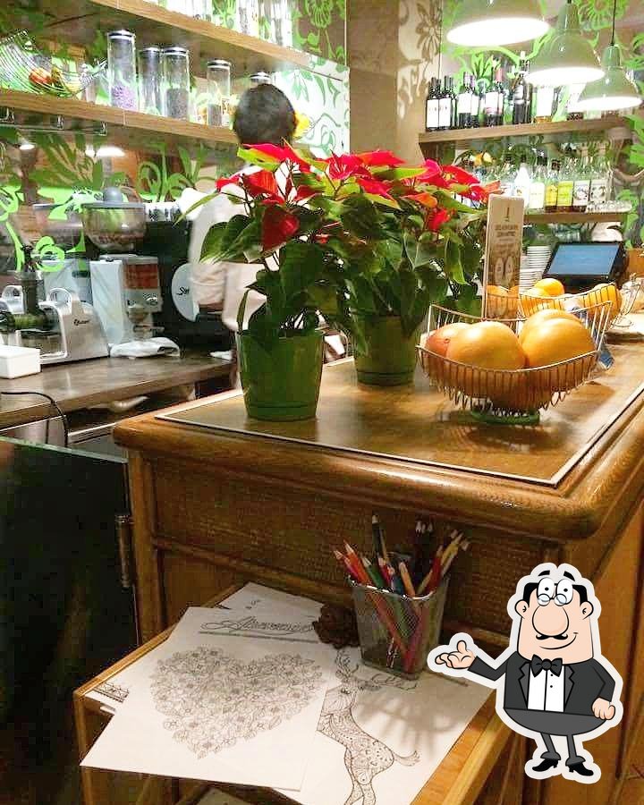 Посмотрите на внутренний интерьер "Авокадо".