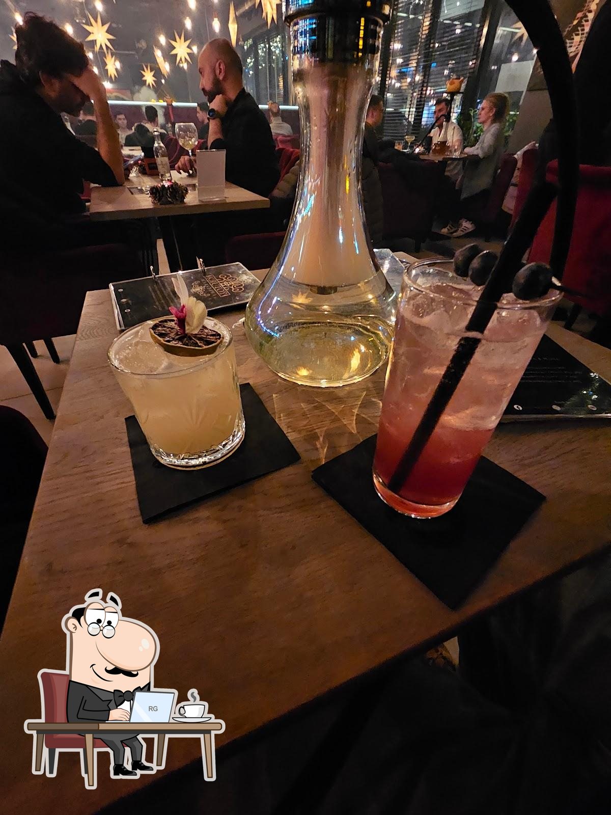 Интерьер "Krutoy Lounge".