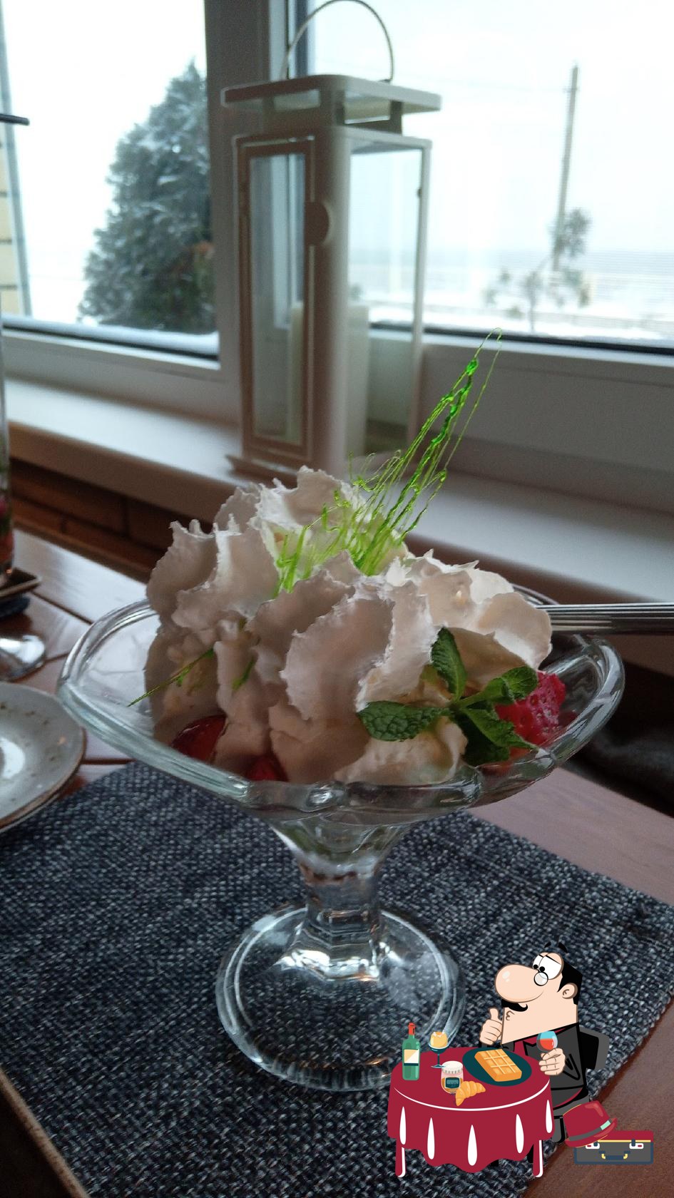 Не забудьте попробовать десерт в "Баклажан Остро-Вкусный Ресторанчик".