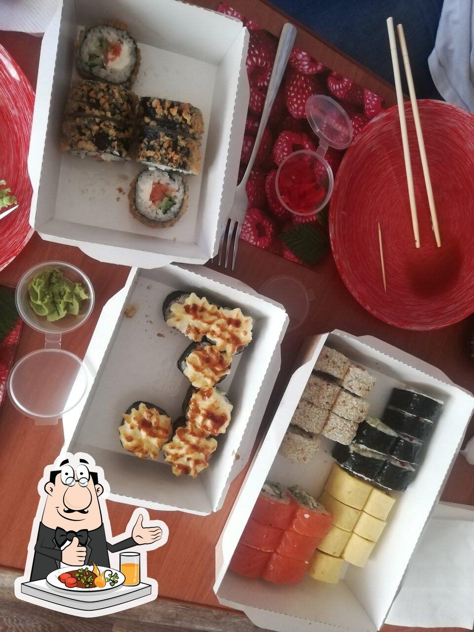 Блюда в "Фишка"