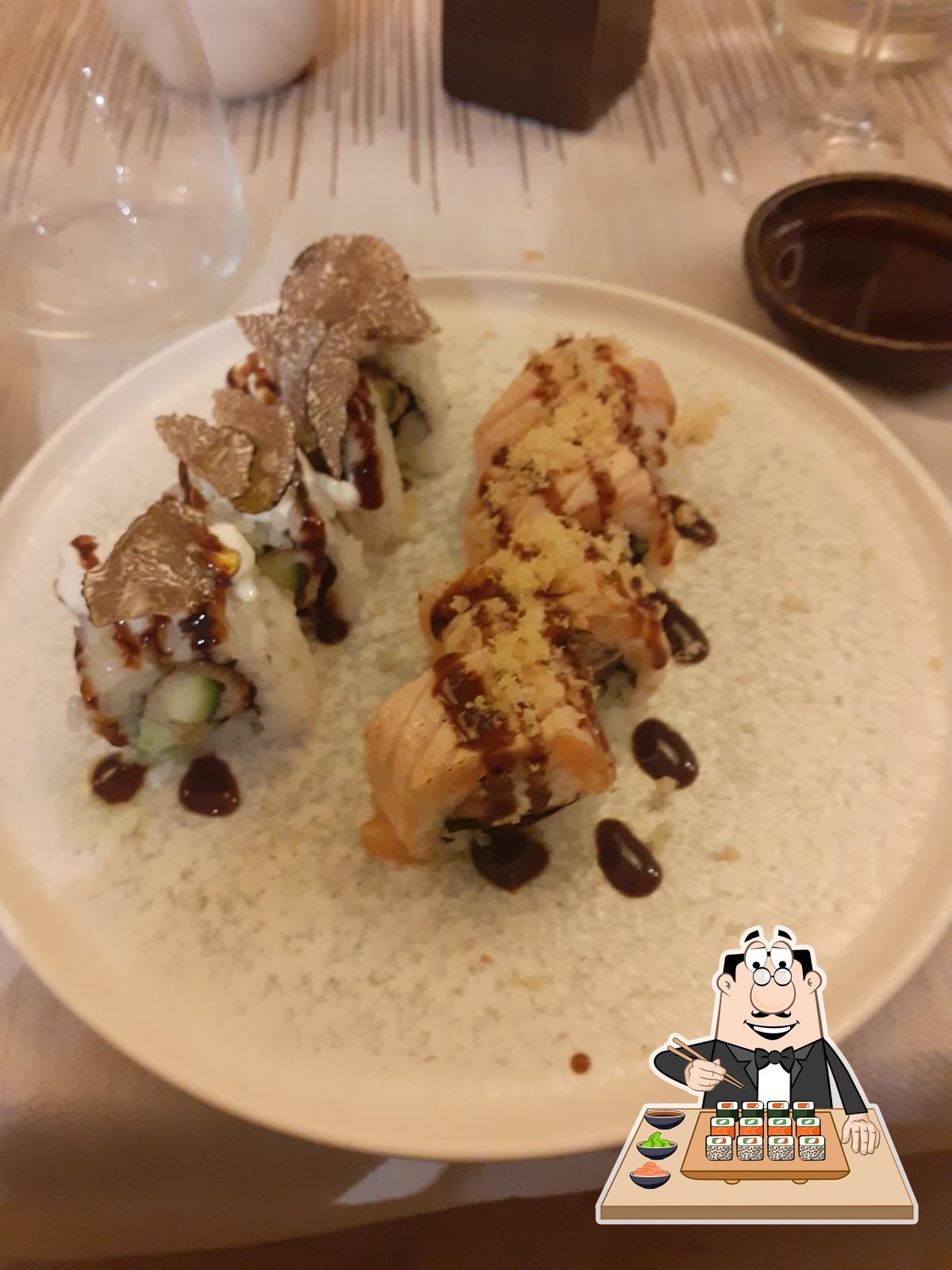 В "Taiki Sushi" предлагают суши и роллы.