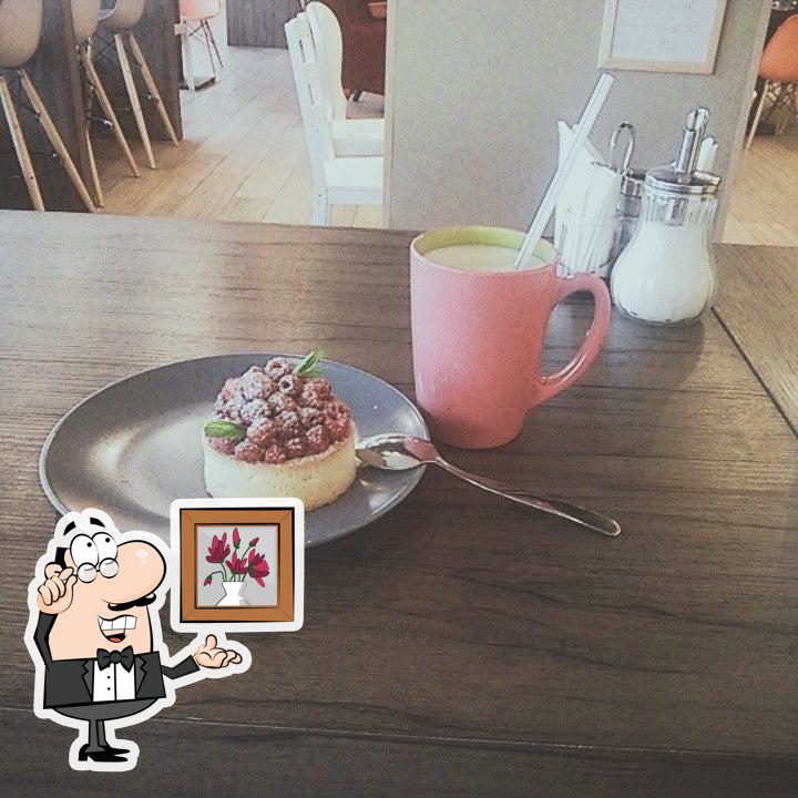 Посмотрите на внутренний интерьер "Buffet cafe".
