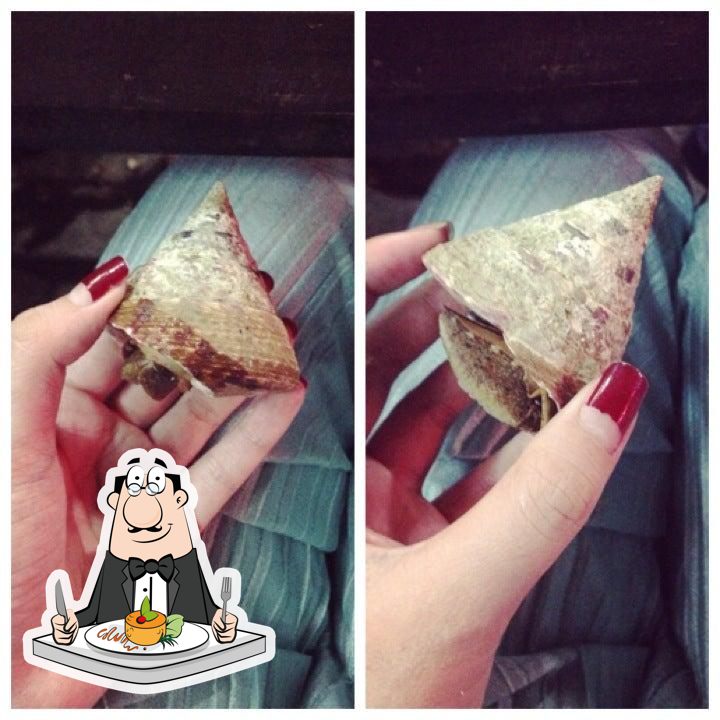Еда в "Hải Sản Mười Đô"