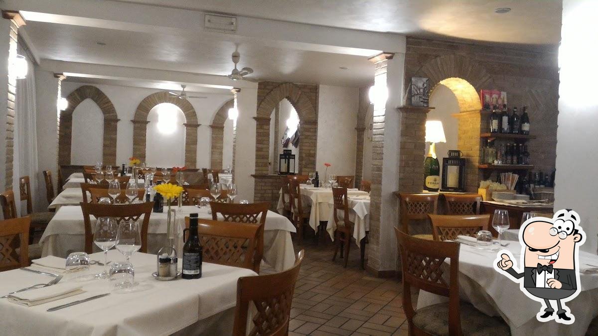 Посмотрите на внутренний интерьер "Ristorante Alberto Capo".